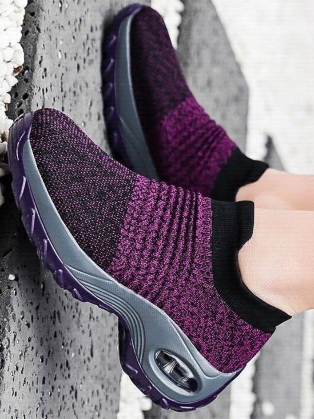 Women’s Orthopedic Shoes Slip on Trainers Shoes Arch Support Sneakers Walking